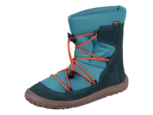 Froddo Barfuß Winterstiefel Track Wool Tex Petroleum Gr. 30 von Froddo