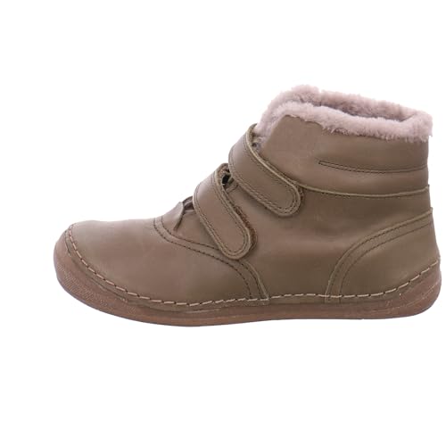 Froddo Flexibler Leder Winterschuh mit Lammwollfutter PAIX Modell Oliv/Khaki G2110130-5 (eu_footwear_size_system, toddler, numeric, medium, numeric_22) von Froddo