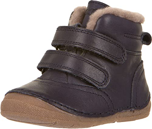 Froddo Baby Lauflernschuhe Krabbelschuhe Paix Winter Boots Glattleder Babyschuhe Mädchen Uni Paix Kinder mädchen Boots Klettschuhe lammfell von Froddo