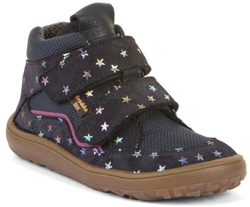 Froddo Halbhohe Barfußschuhe, Leder/Mesh +TEX, Textil Inlay G3110266 (11 Stars Navy Blau, EU Schuhgrößensystem, Kleinkind, Numerisch, M, 24) von Froddo