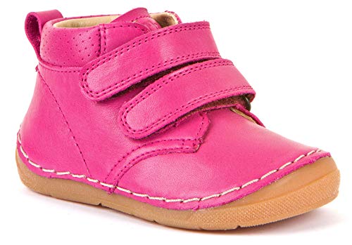 Froddo Halbschuhe,Klett, Flexsohle, Glattleder, hoher Spann & breitere Füße PINK 30220-1 (Numeric_25) von Froddo