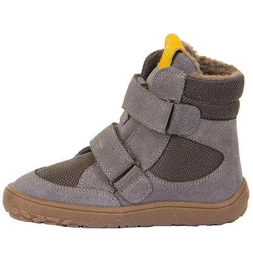 Froddo Kinder G3160205 Winterstiefel aus Leder mit Wollfutter und Klettverschluss von Froddo