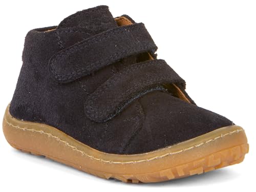 Froddo Lauflernschuhe/First Step Barfußschuhe, Nubuk Leder in Dark Blue oder Cognac G2130323 (11- Dark Blue, EU Schuhgrößensystem, Kleinkind, Numerisch, M, 23) von Froddo