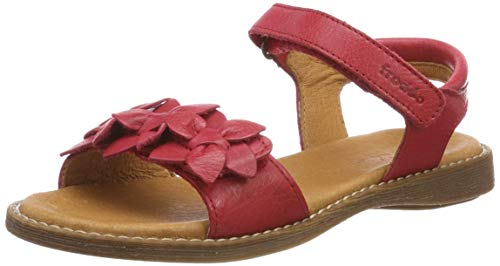 Froddo Mädchen G3150128-2 Girls Peeptoe Sandalen, Rot (Red I01) von Froddo