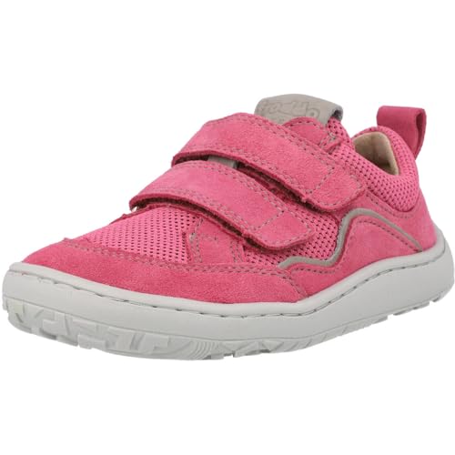 Froddo Mega Flexible Sneaker *Barefoot Base * Leder + Mesh Besatz v G3130260+ G3130261 (10 Fuxia, EU Schuhgrößensystem, Grundschulkind, Numerisch, M, 27) von Froddo