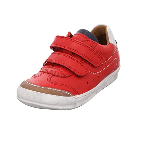 Froddo Miroko Klettschuh Aufnäher Glattleder Uni Halbschuh Sneaker freizeitschuh von Froddo