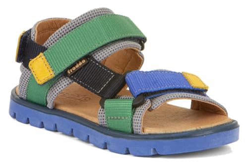 Froddo Sandalen Klett F Blue/Green, Gr. 34 von Froddo