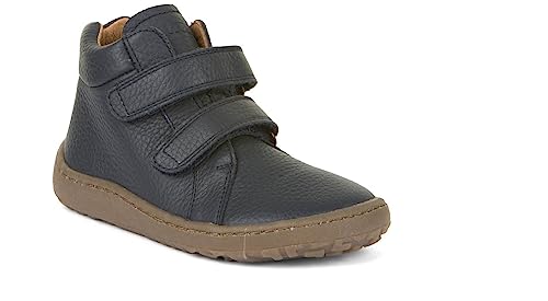 Froddo Winterschuhe/Barfußschuhe, Leder + Lammwoll Futter, Doppelklett in MARINE G3110227 (eu_footwear_size_system, toddler, numeric, medium, numeric_21) von Froddo