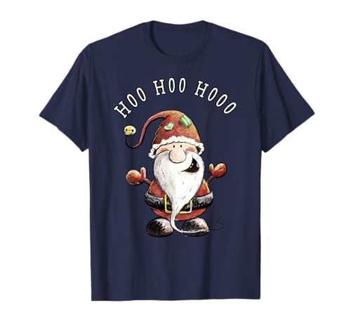 Ho Ho Hoo Weihnachtsmann T Shirt I Nikolausgeschenk Kinder T-Shirt Ho Ho Hoo Weihnachtsmann T Shirt I Nikolausgeschenk Kinder T-Shirt von Fröhliche Weihnachten T-Shirts & Geschenke