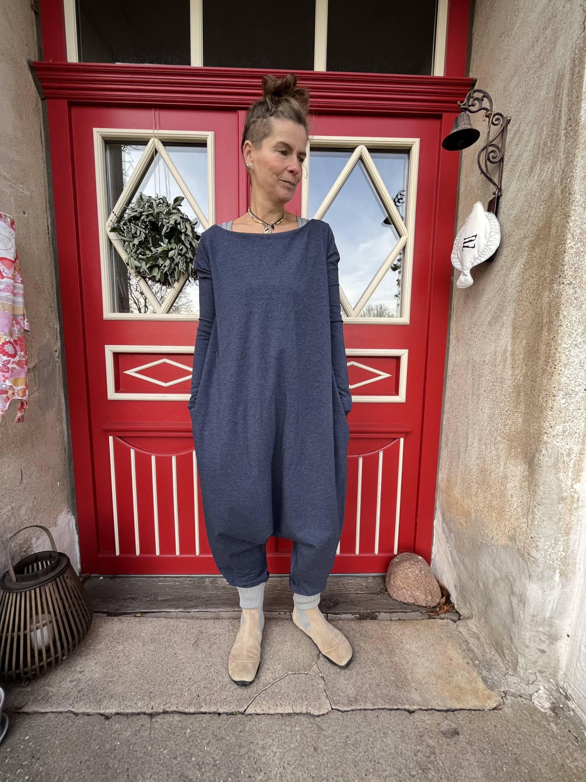 Froeken Frida Sweaty Overall Lone Blau von FroekenFrida