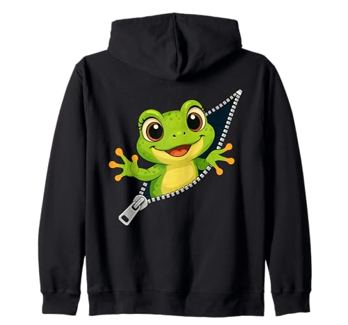 Froschkostüm, Jungen & Mädchen | Süßer Frosch Kapuzenjacke von Frog Graphics, Designs & Outfits for Kids