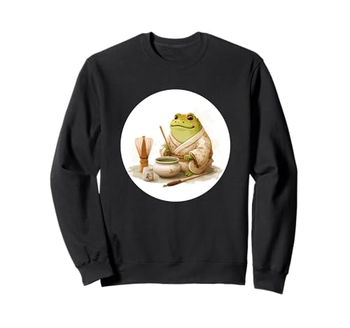 Froschkostüm Happy Tea Zeremonie für Erwachsene und Kinder Sweatshirt Froschkostüm Happy Tea Zeremonie für Erwachsene und Kinder Sweatshirt von Frog Tea Outfit
