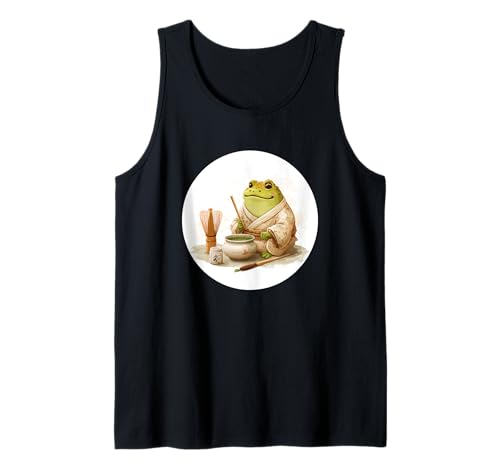 Froschkostüm Happy Tea Zeremonie für Erwachsene und Kinder Tank Top Froschkostüm Happy Tea Zeremonie für Erwachsene und Kinder Tank Top von Frog Tea Outfit