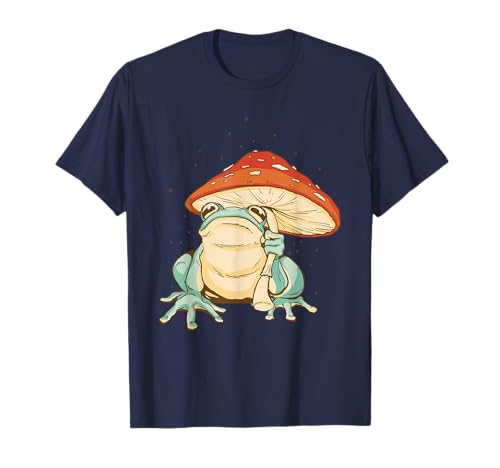 Regenschirm Frosch Pilz Kröte Amphibien T-Shirt Regenschirm Frosch Pilz Kröte Amphibien T-Shirt von Frog Toad Mushroom