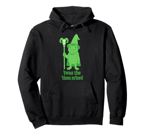 Frosch Zauberer Meme T'was the 'Tism M'Lord Autismus Awareness Men Pullover Hoodie Frosch Zauberer Meme T'was the 'Tism M'Lord Autismus Awareness Men Pullover Hoodie von Frog Wizard Meme T'was the 'Tism M'Lord Autism