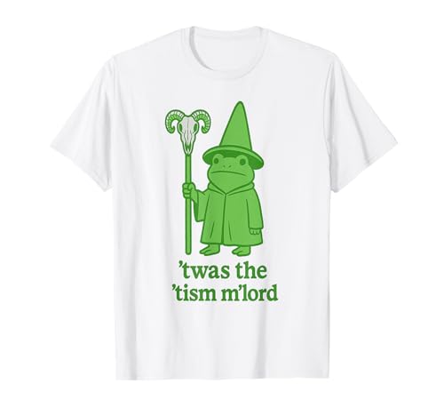Frosch Zauberer Meme T'was the 'Tism M'Lord Autismus Awareness Men T-Shirt Frosch Zauberer Meme T'was the 'Tism M'Lord Autismus Awareness Men T-Shirt von Frog Wizard Meme T'was the 'Tism M'Lord Autism