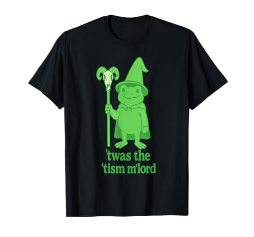 Frosch Zauberer Meme T'was the 'Tism M'Lord Autismus Awareness Men T-Shirt Frosch Zauberer Meme T'was the 'Tism M'Lord Autismus Awareness Men T-Shirt von Frog Wizard Meme T'was the 'Tism M'Lord Autism