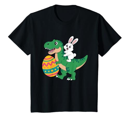 Kinder Cooler Oster Hase T-Rex Ostern Jungs Kinder Dino T-Shirt Kinder Cooler Oster Hase T-Rex Ostern Jungs Kinder Dino T-Shirt von Frohe Ostern Osterhase Outfit für Coole Jungs