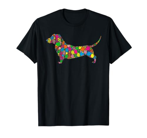 Bunte Ei Dackel Frauen Männer Kinder - Ostern T-Shirt Bunte Ei Dackel Frauen Männer Kinder - Ostern T-Shirt von Frohe Ostern lustige Dackel Geschenke