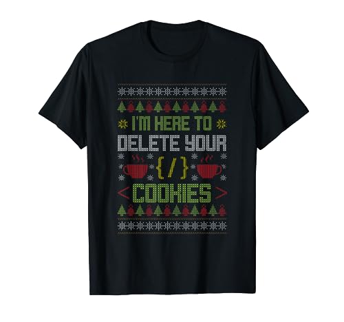 Frohe Weihnachten Heiligabend Geschenk Ideen Weihnachten Programmierer Computer Nerd Weihnachtsfeier Xmas T-Shirt - Herren, Schwarz, S, Kurzarm, T-Shirt, Ugly Christmas Sweater Frohe Weihnachten Heiligabend Geschenk Ideen Weihnachten Programmierer Computer Nerd Weihnachtsfeier Xmas T-Shirt - Herren, Schwarz, S, Kurzarm, T-Shirt, Ugly Christmas Sweater von Frohe Weihnachten Heiligabend Geschenk Ideen