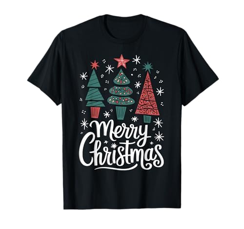Frohe Weihnachten Weihnachtsshirt Merry Christmas T-Shirt Schwarz Unisex Erwachsene Kinder Fans von lustigen T-Shirts Klassisch Crew-Ausschnitt Kurzarm Alpha Small EU Pull-On 1 Count Frohe Weihnachten Weihnachtsshirt Merry Christmas T-Shirt Schwarz Unisex Erwachsene Kinder Fans von lustigen T-Shirts Klassisch Crew-Ausschnitt Kurzarm Alpha Small EU Pull-On 1 Count von Frohe Weihnachten Weihnachtsbaum Weihnachtsshirt