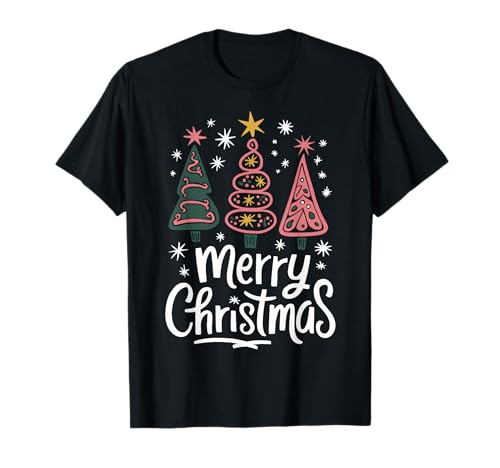 Frohe Weihnachten Weihnachtsshirt Merry Christmas Tannenbaum T-Shirt Schwarz S Cartoon A-Linie Kurzarm Pull-On 1 Count Unisex-Erwachsene Unisex-Kinder Kinder Casual Wear Lovers Frohe Weihnachten Weihnachtsshirt Merry Christmas Tannenbaum T-Shirt Schwarz S Cartoon A-Linie Kurzarm Pull-On 1 Count Unisex-Erwachsene Unisex-Kinder Kinder Casual Wear Lovers von Frohe Weihnachten Weihnachtsbaum Weihnachtsshirt