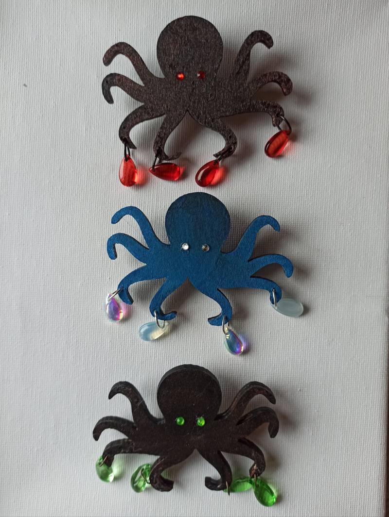 Brosche Der Kraken Ist Los Brosche Der Kraken Ist Los von FroileinClaire