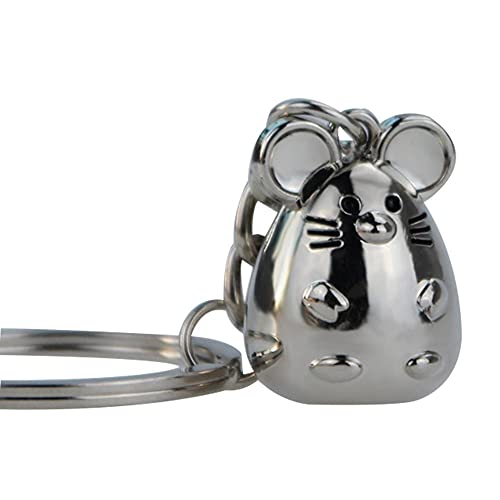 Neue Klobige Ratte Maus Keychain Mode Schmuck Tier Auto Keyfob Tasche Anhänger Schlüsselanhänger Halter Tier Schlüsselanhänger Für Frauen Geschenk von Froiny