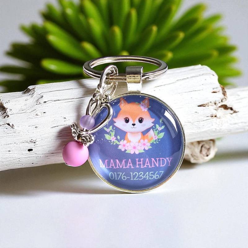 Notfallanhänger Für Kinder Mit Telefonnummer | Notfallkontakt Notfallnummer von FrolleinWunderwerk