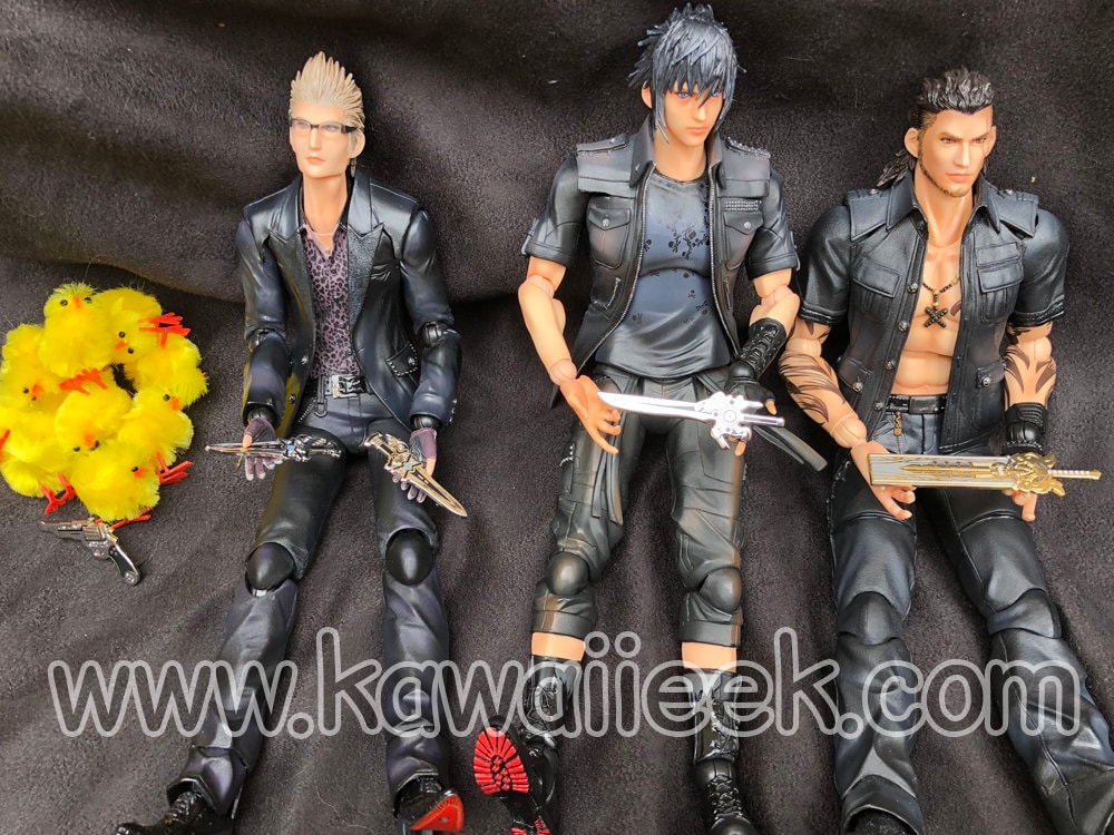 Final Fantasy Xv Ffxv Waffen Emaille Pins - Noctis Ignis Prompto Gladiolus Schwert Dolche Pistole von FromCaliko