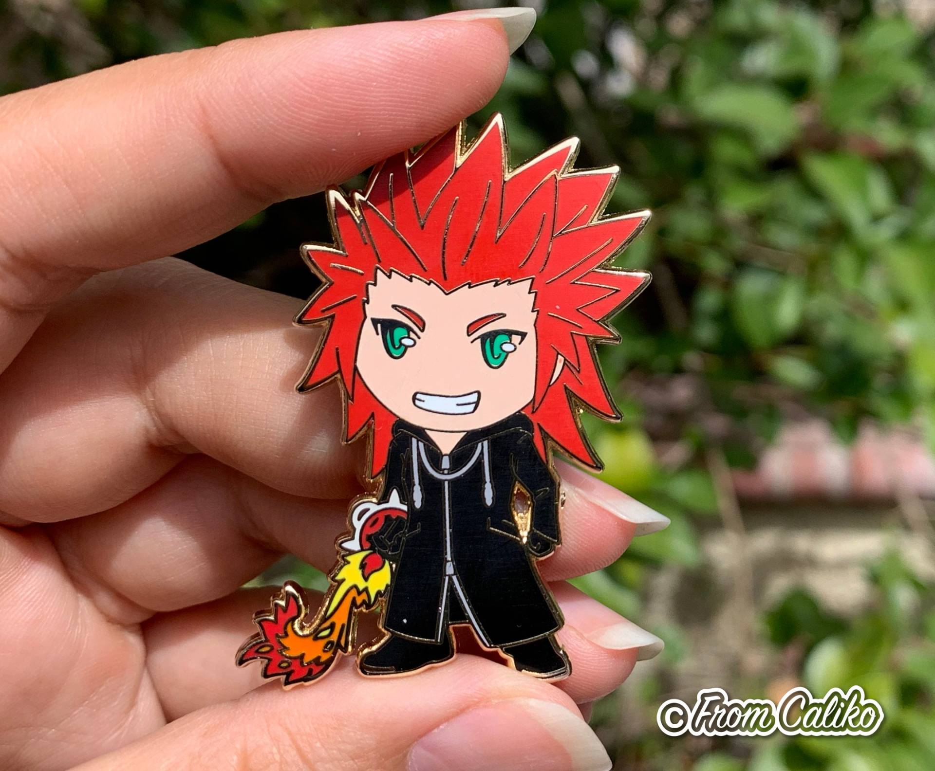 Kingdom Hearts Roxas Axel Xion Meersalz Eiscreme Trio Emaille Pin Kh Kh3 von FromCaliko