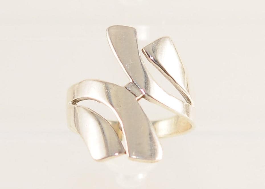 925 Sterling Silber Abstrakte Ring. Symbol Der Eleganten Um Den Finger Aus Unserer Alten Werkstatt in Khan El Khalili Kairo von FromEgyptwithLove11