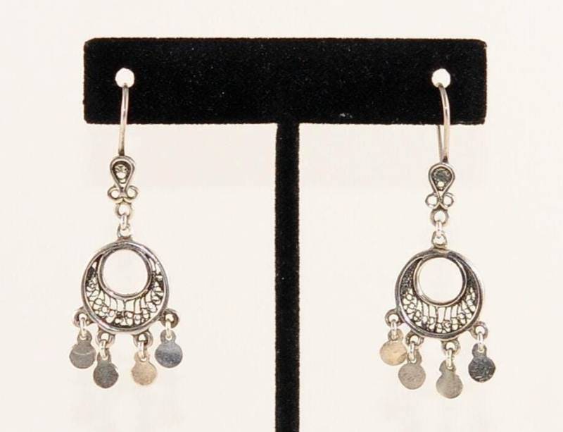 Elegante Filigrane Sonne Mit Anhänger - 925 Sterling Silber Gestempelt. Mit Liebe Aus Ägypten Zu Ihnen Gebracht von FromEgyptwithLove11