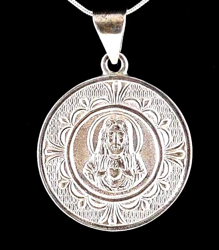 Erstaunlicher 925 Gestempelter Jesus Anhänger Aus Sterlingsilber. Handgefertigt in Unserer Alten Werkstatt Khan El Khalili Altem Kairo von FromEgyptwithLove11