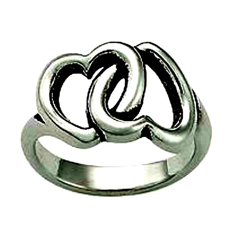Wunderschöner Doppelherz Ring 925 Sterling Silber Verbunden. Handarbeit Aus Unserer Werkstatt Im Alten Kairo Wunderschöner Doppelherz Ring 925 Sterling Silber Verbunden. Handarbeit Aus Unserer Werkstatt Im Alten Kairo von FromEgyptwithLove11