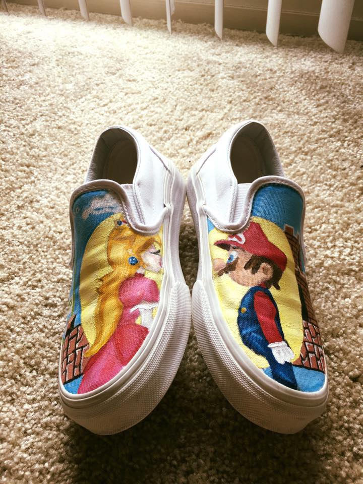 Benutzerdefinierte Handgemalte Vans Benutzerdefinierte Handgemalte Vans von FromTheSoleShoes