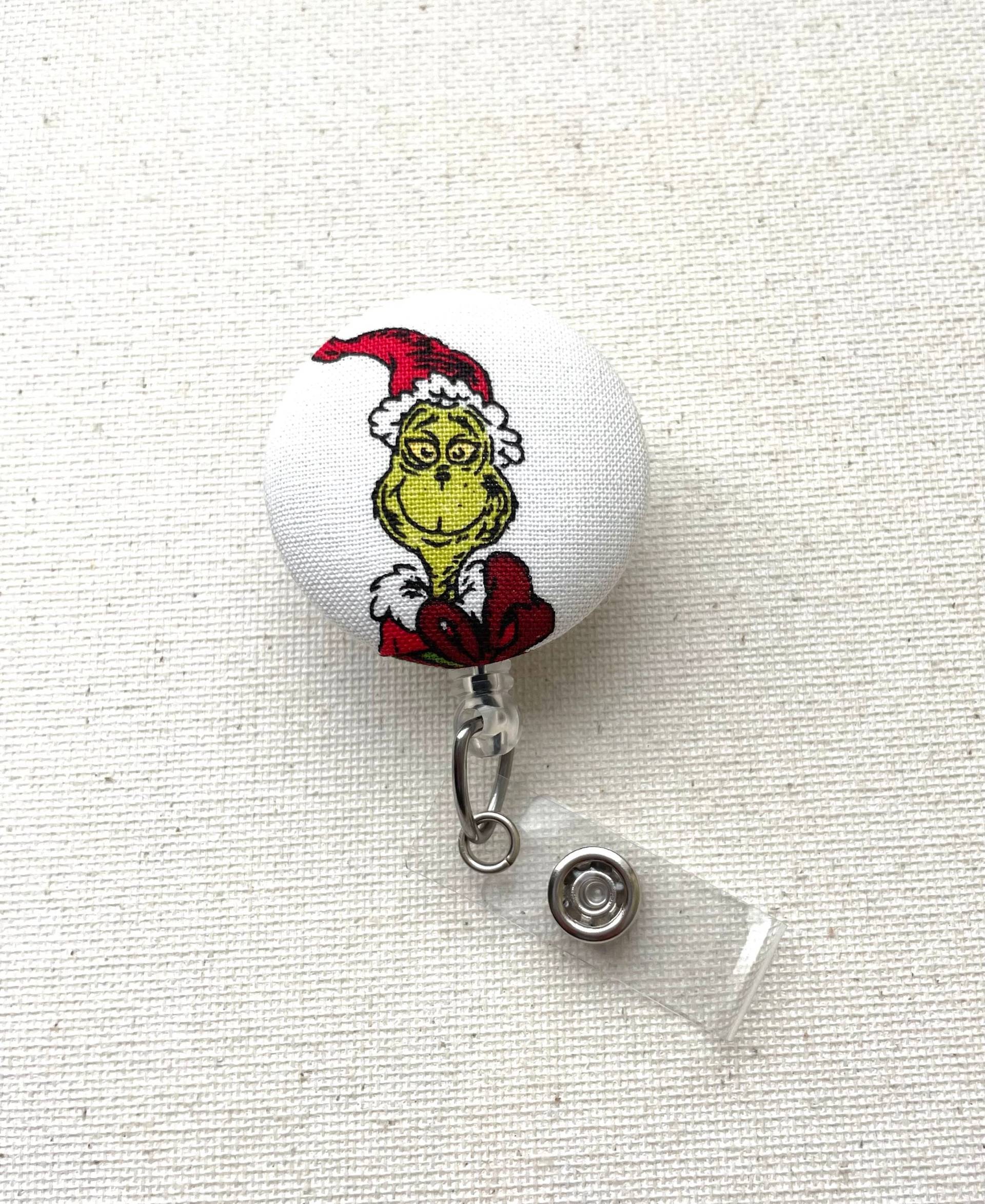 Retractable Id Abzeichen Reel, Grinch Stole Christmas Inspiration, The Grinch, Office Badge Krankenhaus Id, Nurse Retractable Id Abzeichen Reel, Grinch Stole Christmas Inspiration, The Grinch, Office Badge Krankenhaus Id, Nurse von FromtheHeartbyAmber