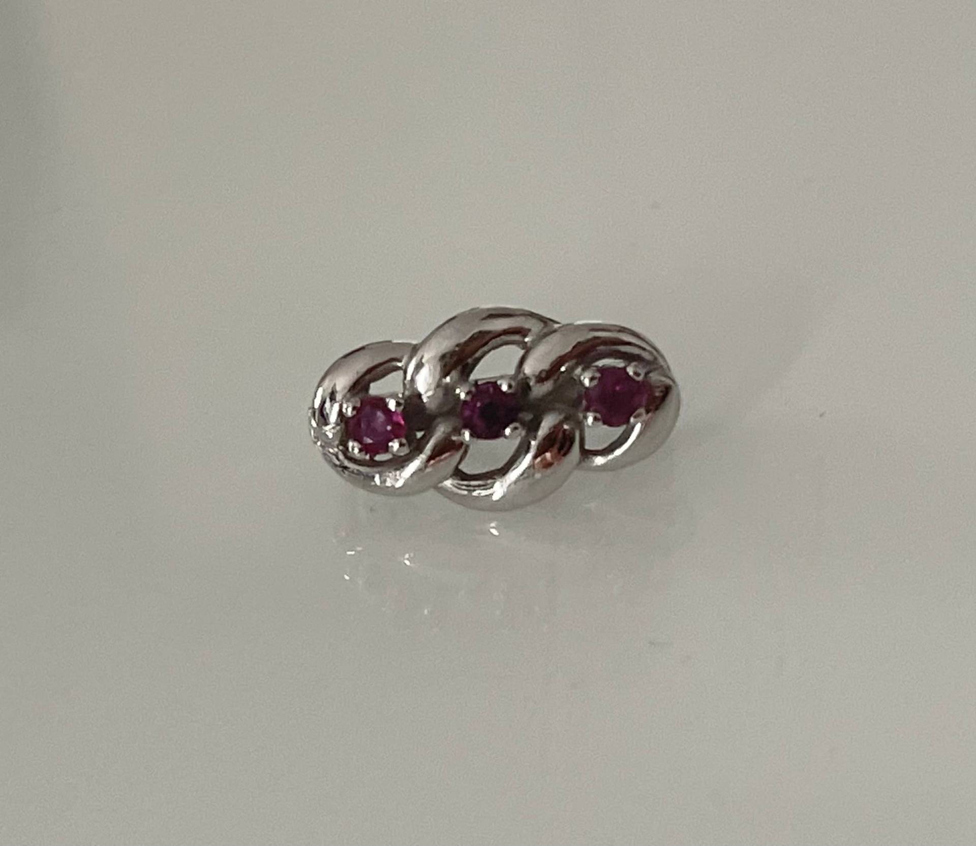 Antiker Silber 925 Kettenclip Jka Pforzheim 1930 Mit 3 Spinel Veredelt Antiker Silber 925 Kettenclip Jka Pforzheim 1930 Mit 3 Spinel Veredelt von FromyesterdaySchatze