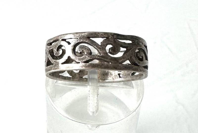 Six Silber 925 Ring Gothic Viking Design Unisex Silberschmuck von FromyesterdaySchatze