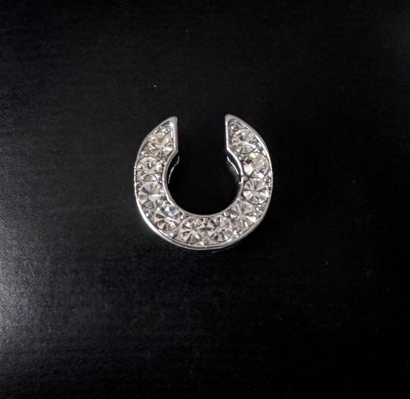 Vintage Strass Anhänger in Silberton - Eleganter Modeschmuck von FromyesterdaySchatze