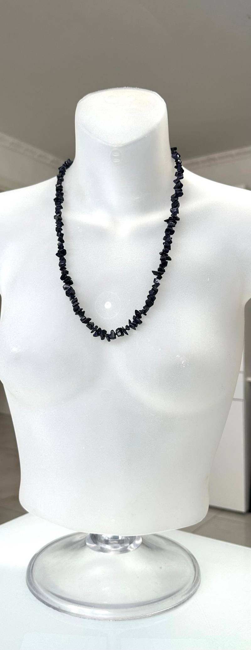 Wunderschöne Lila Kette Mit Magnet Verschluss Splitterkette von FromyesterdaySchatze