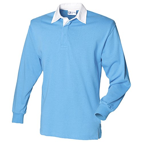 Front Row Herren Langarmshirt Surfen Blau / Weiß XL von Front Row