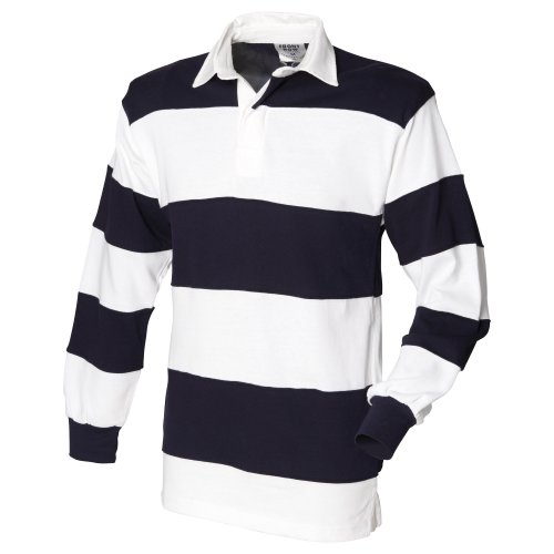 Front Row Herren Poloshirt weiß von Front Row