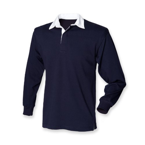 Front Row Langarm Rugby-Shirt Navy XL von Front Row