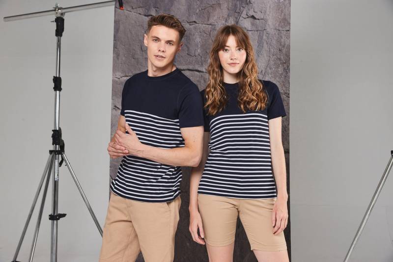 Front Row T-Shirt Breton t-shirt, kurzärmelig von Front Row