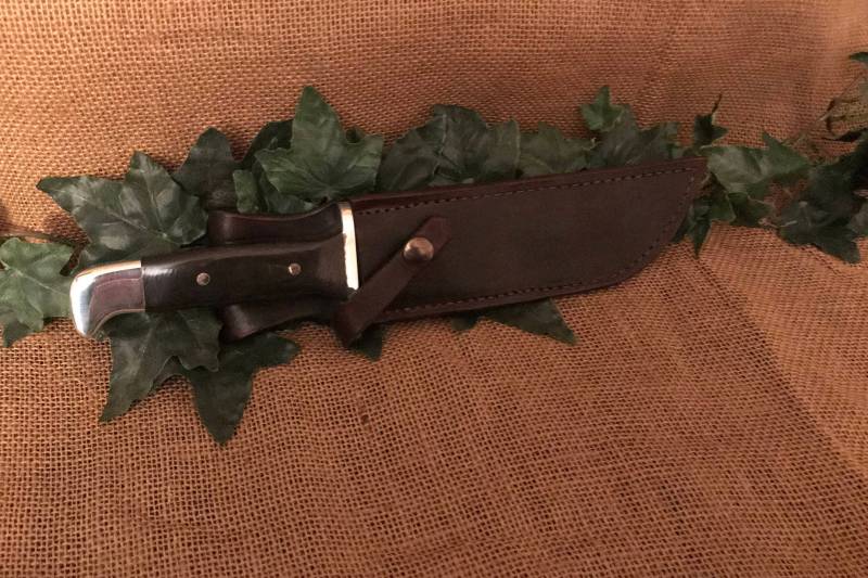 Benutzerdefinierte Messerscheide Für Extra Große Messer | Rechts - Oder Linkshänder von FrontierSpecialties