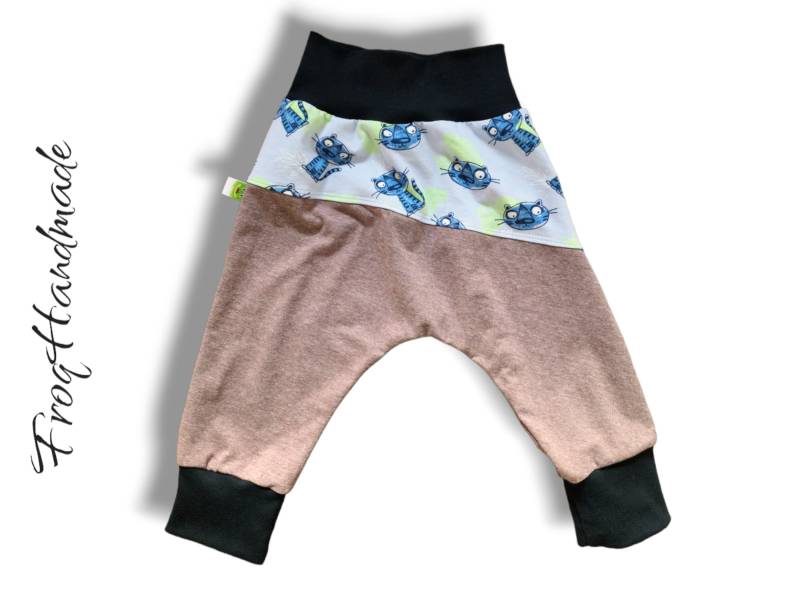 Pumphose, Größe 74/80 , Sofortkauf Kinderhose, Mitwachshose von FroqHandmade