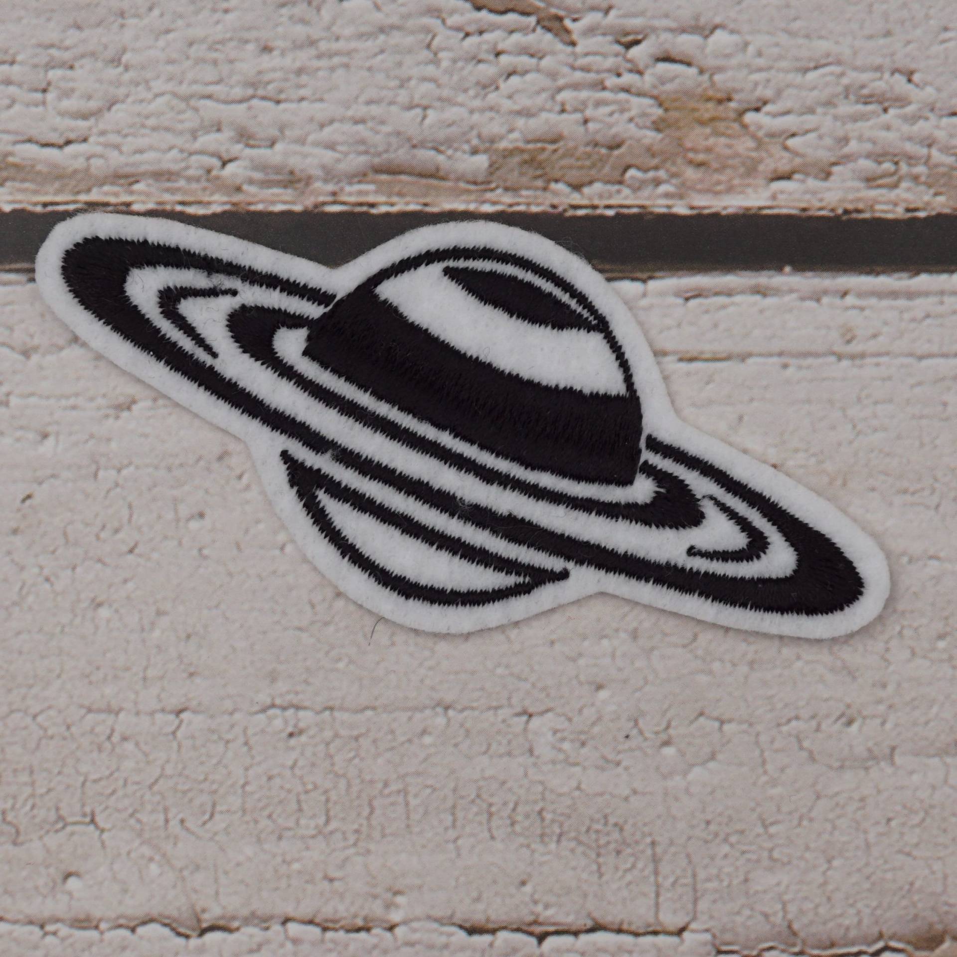 Saturn Aufnäher Applikation Einschulung Schultüte von Froschverliebt