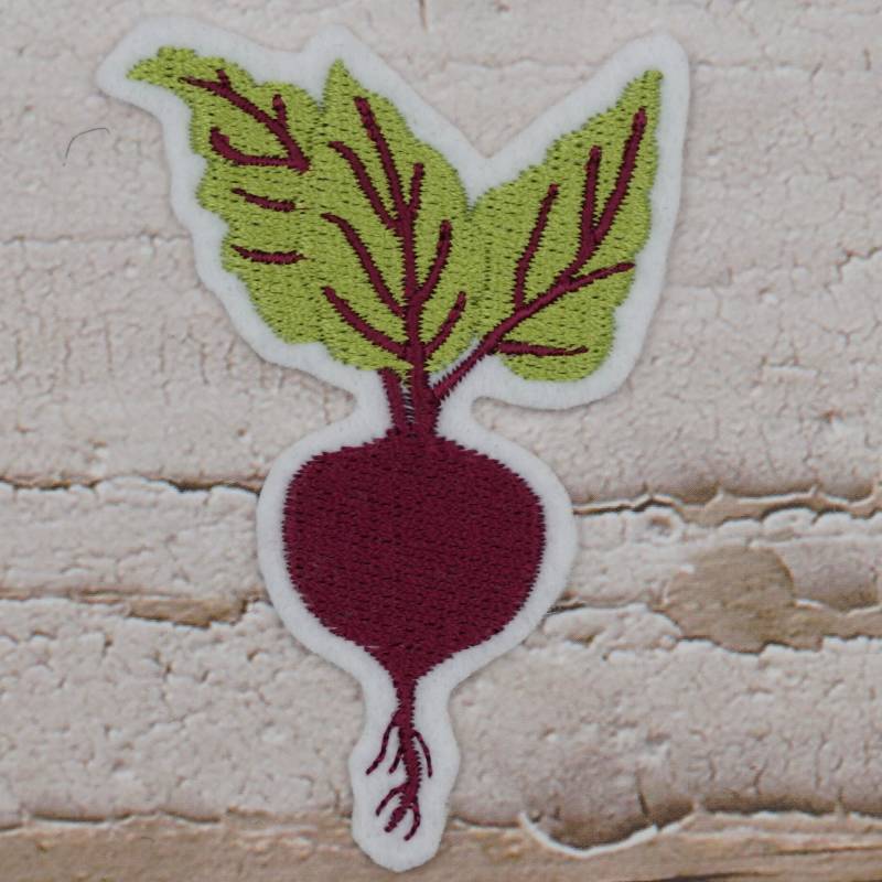 stickaufnäher Rote Beete/Applikation Aufnäher von Froschverliebt