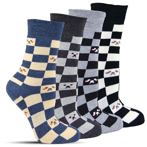 Frostfighter Damen Thermosocken ohne Gummi (6x Paar) warme Wintersocken dicke weiche Strümpfe Vollfrottee Innenfutter Diabetiker (DE/NL/SE/PL, Numerisch, 39, 42, Regular, Regular) von Frostfighter